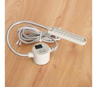 Luce di lavoro flessibile a collo d'oca flessibile a 20 LED per macchina da
