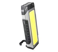 Luce di lavoro | Lampada di ispezione 4000 MAH ricaricabile USB con 7 modalità | Luce portatile magnetica luminosa di alluvione | Lampada da campeggio per la caccia alla caccia alle emergenze