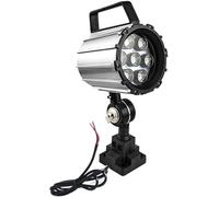 Luce di Lavoro per Macchine Utensili A LED per Macchine Utensili CNC, 24v / 110v ~ 220v Impermeabile E Resistente All'olio Lampada per Tornio A Braccio Pieghevole in Lega D, 7W/110~220V/285mm