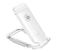 Luce di lettura del libro Segnalibro ricaricabile USB LED Clip su luci per libri a letto Bambini piccoli 3 luminosità regolabile Protezione degli occhi 350 Design del collo Leggero facile da
