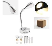 Luce di lettura LED per roulotte lampada interna faretto interruttore touch USB