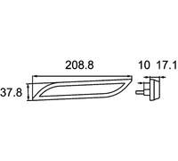 Luce Di Marcatura Laterale Destra LED HELLA 2PS 013 305-301