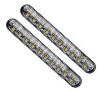 Luce di marcia diurna auto luminosa e evidente con 30 LED bianco e ambra