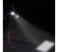 Luce di Marcia Notturna a LED Luce Lampeggiante sul Torace di Sicurezza per Fare Jogging Camminare attività All'aperto Impermeabile 1200 mAh USB Ricaricabile