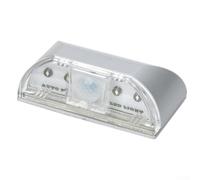 Luce di movimento buco della serratura con sensore a infrarossi PIR e 4 LED luminosi si accende quando si avvicina alla porta, si spegne automaticamente dopo 7 secondi