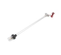 Luce di Navigazione da 22 Pollici con Asta in Alluminio per Barche | Resistente all\'acqua di mare, design a doppio contatto, ideale per la pesca, 33 lampadine LED, compatibilità 12-24V
