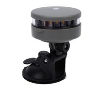 Luce di navigazione per barca Vikye, lampada LED a batteria da 55 LM con base a ventosa e visibilità di 2 NM, per kayak, canoa e tavola da paddle