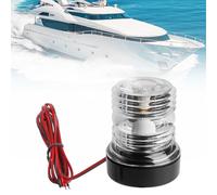 Luce di navigazione per barche: DC12V-24V luce di ancoraggio marina, luce di ancoraggio bianca a 360°, impermeabile, luce di navigazione per barche, yacht