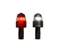 Luce di parcheggio ricaricabile e indicatori fissi Cycl winglights 360° fixed Noir TU