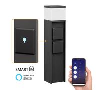 Luce di percorso / dissuasore PODEL per esterni IP44 Smart Home WLAN Alexa 39 cm