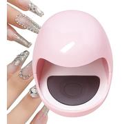 Luce di polimerizzazione per smalto gel USB in miniatura - Lampada per unghie UV a singola cifra a LED, lampada per manicure professionale compatta | Per donne e donne, applicazione fai da te fatta in