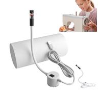Luce di posizionamento magnetica per macchina da cucire, luce laser per trapuntatura con mirino, 2026 USB Cross Hair/Pinpoint/Line Red StitchLight Guide per cuciture precise, guida di cucito con