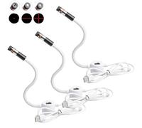 Luce di posizionamento magnetica per quilting per macchina da cucire, guida laser magnetica per cucito con proiezione regolabile di punti/linee rette/mirino, LED per macchine da cucire (3PCS)