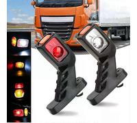 Luce di posizione laterale a LED da 12/24 V per camion, 2 pezzi/set, gruppo fanale posteriore, bianco,