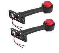 Luce di Posizione Laterale LED, 2 Pezzi 12V 24V Universale 12 LED 10V-30V Impermeabile per Camion, Rimorchio - Indicatori Laterali