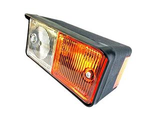 Luce di posizione sinistra con luce lampeggiante per trattore, trattrice, auto d'epoca, ecc.