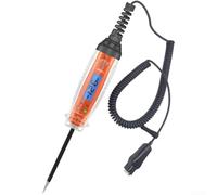 Luce di prova automobilistica di CC 3-60V con display LCD del voltmetro digitale illuminato indicatori di polarità e di punta per la diagnostica del sistema elettrico del veicolo