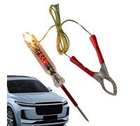 Luce di prova - Tester circuito | Tester per fusibili auto | Luce di prova digitale con torcia misura la polarità continuità fusibili automobilistici per tensione della batteria d