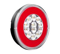 FANALE POSTERIORE ROTONDO PER CAMION POSIZIONE RETROMARCIA O-LED OMOLOGATO NUOVO