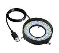 Luce di riempimento accessorio con 72 LED per microscopi digitali supporto visivo in per linee di riparazione e montaggio del telefono