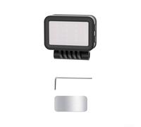 Luce di riempimento magnetica portatile compatibile con DJI 2 3 4K e per DJI per nano droni alloggiamento ABS per una migliore illuminazione del soggetto (nero)