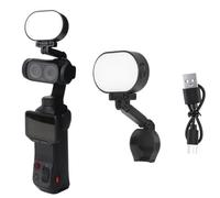 Luce di riempimento per Insta360 Luna Ultra, mini luci ausiliarie a LED ricaricabili con 3 temperature di colore (fino a 9900 K) e livelli di luminosità per selfie, registrazione video e vlogging