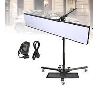 Luce di rilevamento per Riparazione Fossa Auto, Lampada Riflettente per ammaccature, Luce di livellamento a LED per Riparazione di Urti, Lampada per Riparazione ammaccature con Supporto di regolazio