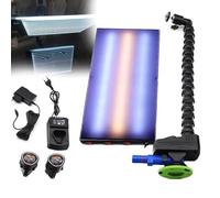 Luce di Riparazione in ammaccatura Senza Vernice, Lampada da riflettore PDR Professionale, Kit Lampada di Prova a Strisce Automatica Portatile per Il Test di rimozione del Corpo del Corpo