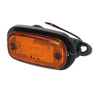 Luce di segnalazione laterale a LED ambra/arancione / lampada rimorchio carav...
