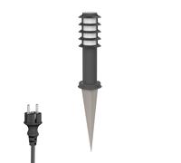 Luce di segnalazione PORU con picchetto a terra e cavo da 2 m per griglia