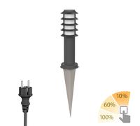 Luce di segnalazione PORU con picchetto a terra e cavo da 2 m per griglia [EEK: D]