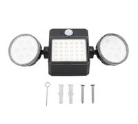 Luce di Sicurezza a LED Solare, Luce Esterna con Sensore di Movimento con IP65 Impermeabile, per Garage da Giardino