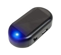 Luce di sicurezza falsa per auto - Luce flash di allarme a ricarica solare, dispositivo di sicurezza per auto fittizio | La spia a LED lampeggiante scoraggia i tentativi di effrazione e aggiunge una p