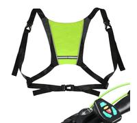 Luce di sicurezza per ciclismo, ricaricabile tramite USB, strumento con telecomando con 3 modalità, zaino senza fili, per amici di famiglia, pendolari, sentieri, passeggiate all'aperto