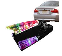 Luce di squalo di pinna - Lampada di luce lampeggiante di energia eolica per segnale antenna auto | Luce di avvertimento LED a forma di pinna di squalo per moto, auto, camion e