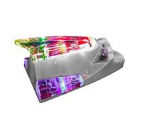 Luce di squalo di pinna - Lampada lampeggiante LED a energia eolica,Luce lampeggiante di avvertimento LED per biciclette, camion, moto, scooter