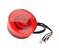 Luce Di Stop Posteriore A LED Universale 12V, Luce Di Stop Posteriore ATV UTV, Fanale Posteriore Rotondo Per Cafe Racer Chopper E Bobber Luce Freno(Color 081)