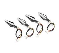 Luce di Svolta Dinamica A Forma di Motocicletta con 24 LED, Luce Rossa E Gialla per La Guida Notturna