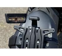 Luce Di Targa LED Extra Mini Nera Universale & E-Approvata