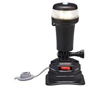 Luce di via bianca 360° base snodo swivel - 1 PZ Osculati - 11.090.11 - 1109011