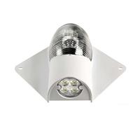 Luce di via/coperta Led 12/24 V corpo bianco - 1 PZ Osculati - 13.243.89
