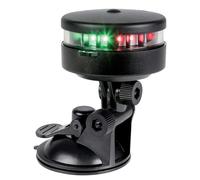 Luce di via portatile bicolore supporto a ventosa - 1 PZ Osculati - 11.139.46