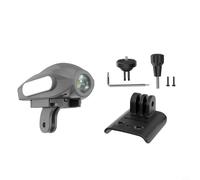 Luce di volo notturno con supporto per drone DJI Avata 2, staffa di fissaggio ABS per fari di ricerca, compatta 6,1 x 4,3 x 4 cm, supporto di montaggio per aumentare la visibilità e la sicurezza
