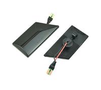 luce dinamica luci segnale Per Opel Per Vectra C Per Signum 2003-2008 Car Styling LED Che Scorre Segnale Di Girata Luce Dinamica Indicatore Laterale Indicatore Lampada(Dynamic Smoked)
