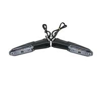 Luce Direzionali Indicatori Di Direzione Per Moto Per KAWASAKI Per ZRX1200 Per Z H2 KLR 650 ER-6N Luci Lampeggianti E Di Segnalazione Segnale Arresto Luci(CHIARO)