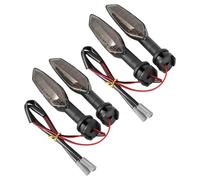 Luce Direzionali Indicatori Di Direzione Per Moto Per Yamaha XJ6N XJ6 Diversion V-MAX 1700 TDM900 WR250R WR250X Segnale Arresto Luci(Fumo,4 pezzi)