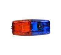 Luce direzione Luci di emergenza lampeggianti multifunzione rosse e blu per la polizia, ricaricabili, accessori per biciclette