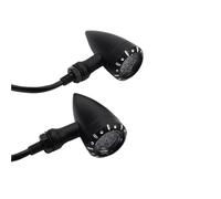 Luce direzione Moto 1 coppia 10 mm LED indicatori di direzione luce marcia freno stop lampada 3 in indicatore lampeggiante per chopper per cruiser