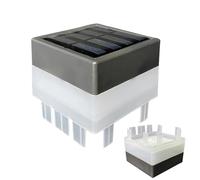 Luce dopo la luce solare - Impermeabile senza sbavature | Solar Post Cover Light per esterni, per balcone giardino piscina paesaggio vialetto Camping Road Gate Pathway