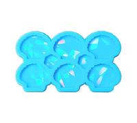 Luce E Ombra Portachiavi Stampo In Silicone Orecchini Perforabili Ciondolo Fatto A Mano Regalo Compleanno Gioielli Capesante Olografici